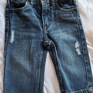 505 Regular Levi's Baby Boy Jeans in Dark Wash 3-6 months